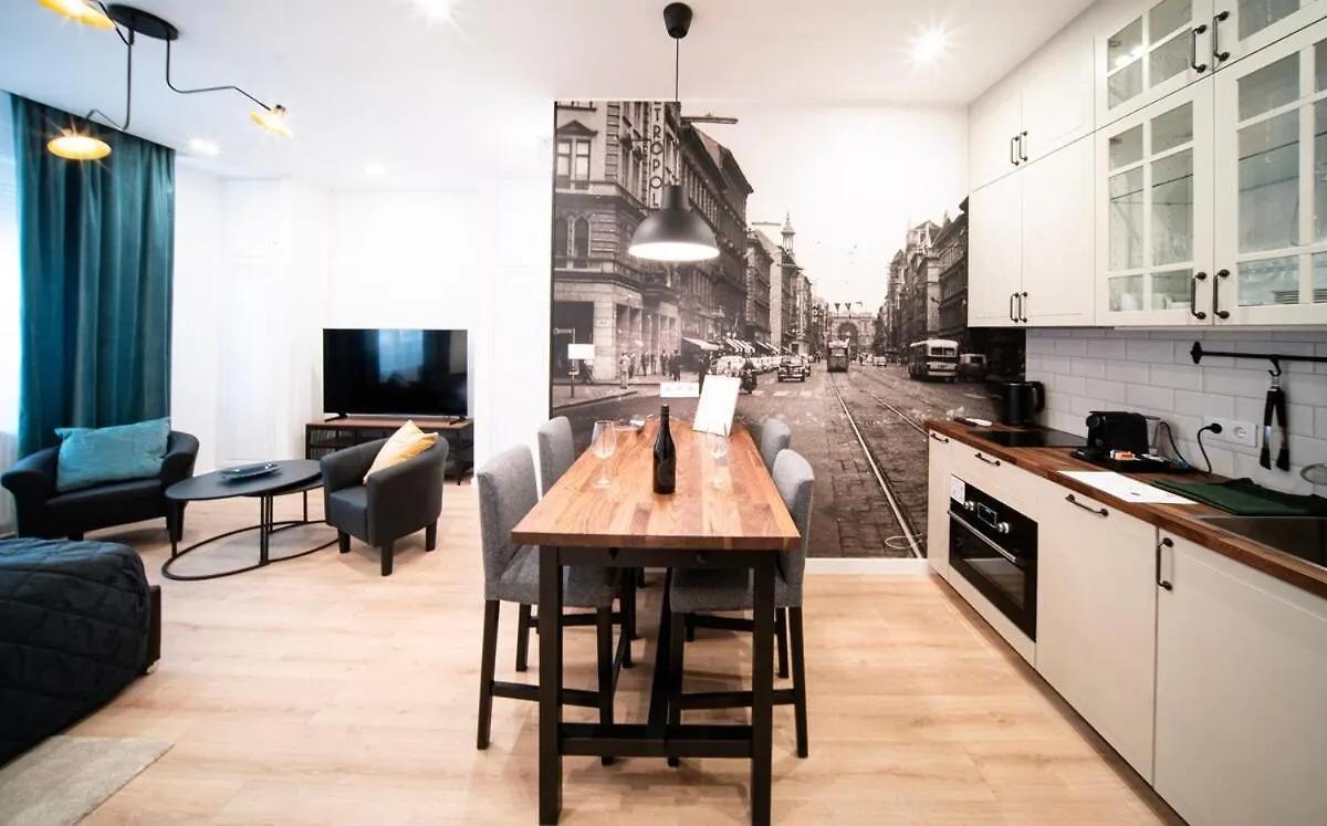 Apartmán Petit Pearl - 2 People, Wifi, Tv, Ac Budapešť