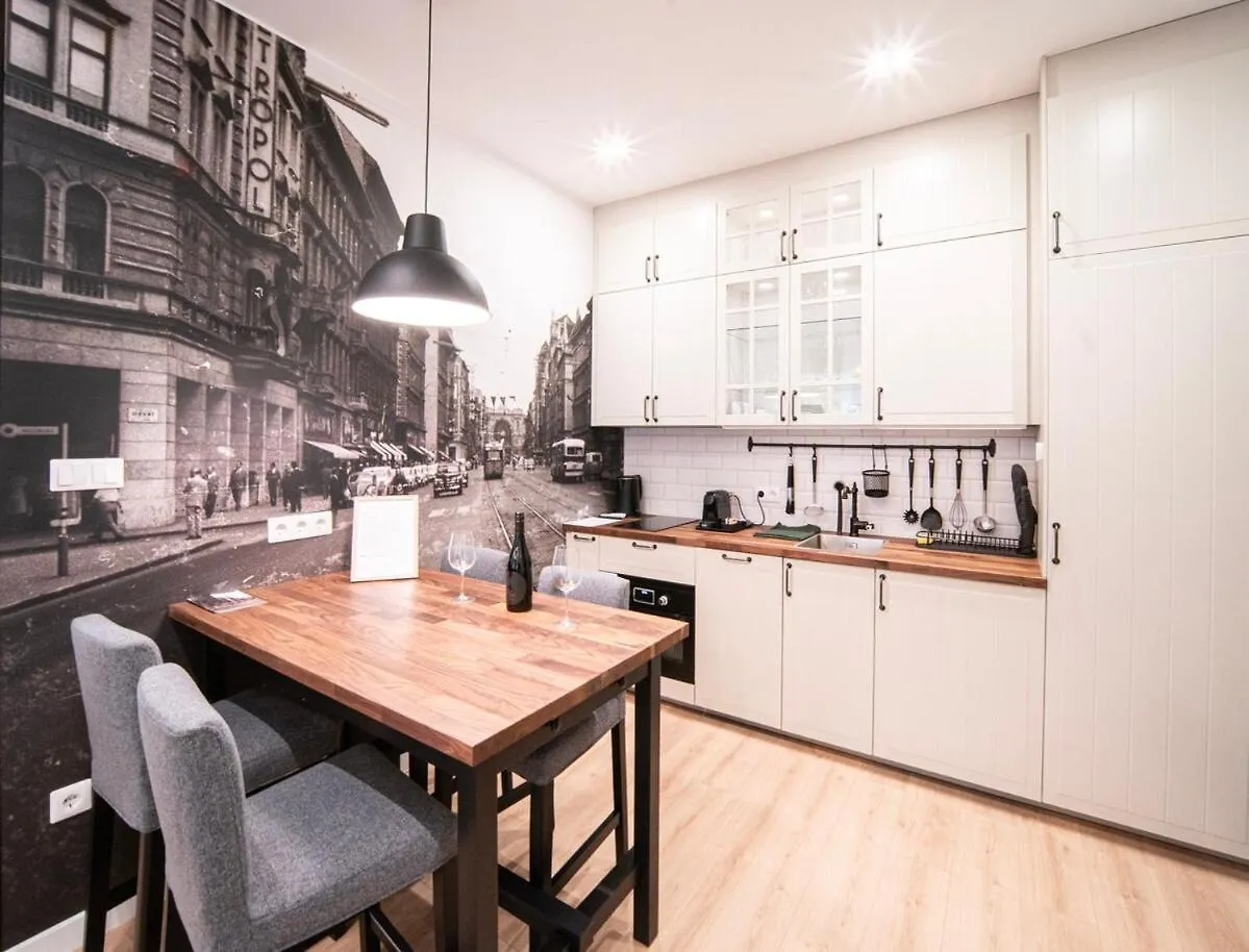 Apartmán Petit Pearl - 2 People, Wifi, Tv, Ac Budapešť